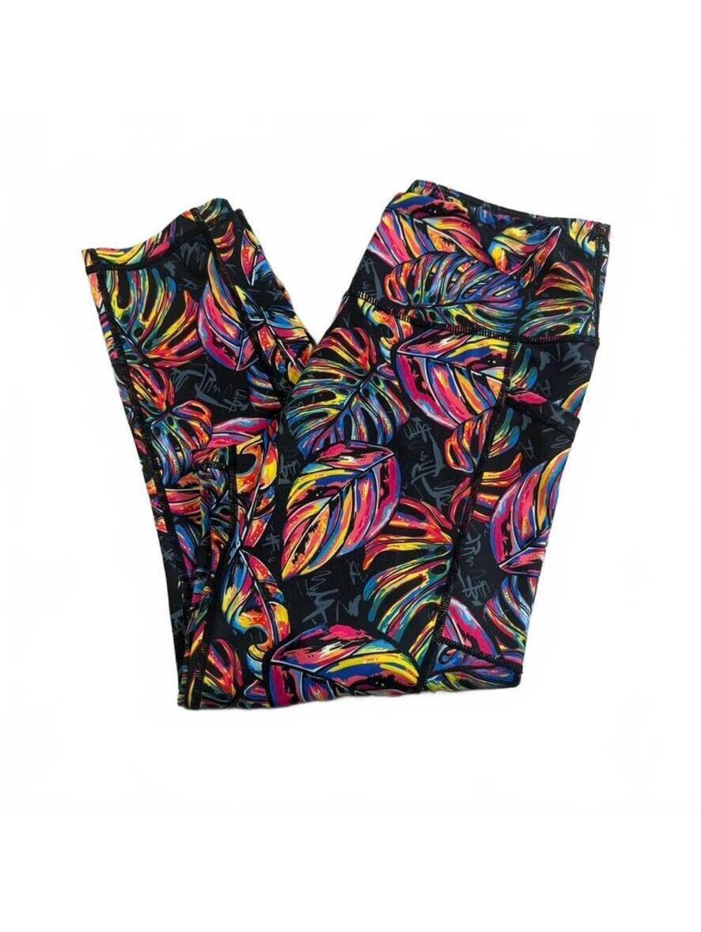 Women's Constantly Varied Gear Tropic Leaves Capri Leggings